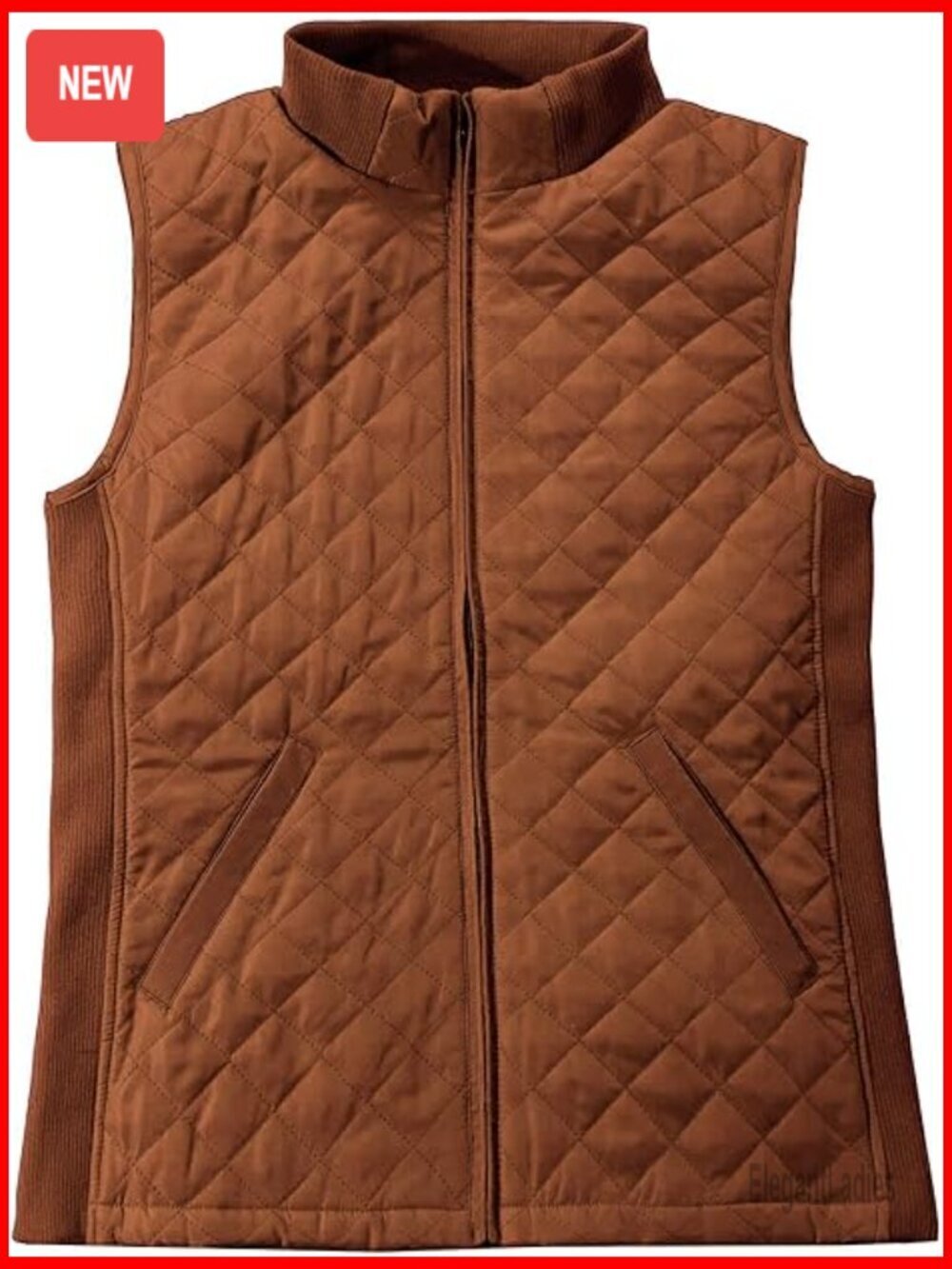 Lightweight Quilted Vest, Sleeveless Jacket for Outdoor Activities